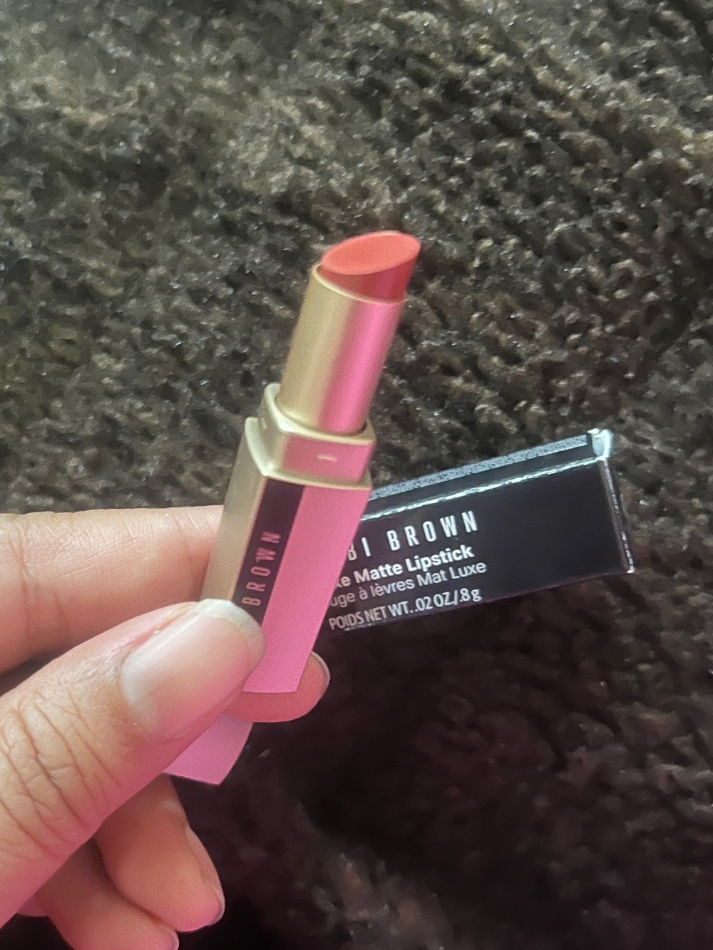 Bobbi Brown Claret Deluxe Mini Luxe Matte Lipstick NIB